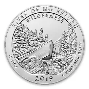 2019 5 oz Silver America the Beautiful Frank Church River of No Return