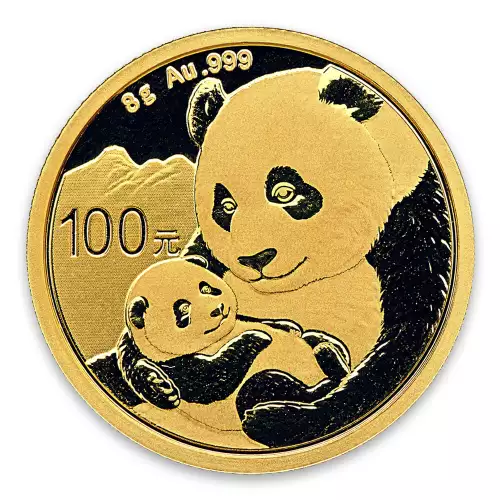 2019 8g Chinese Gold Panda