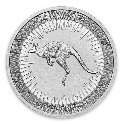 2020 1oz Australian Platinum Kangaroo