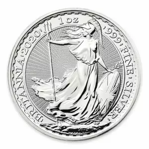 2020 1oz British Silver Britannia