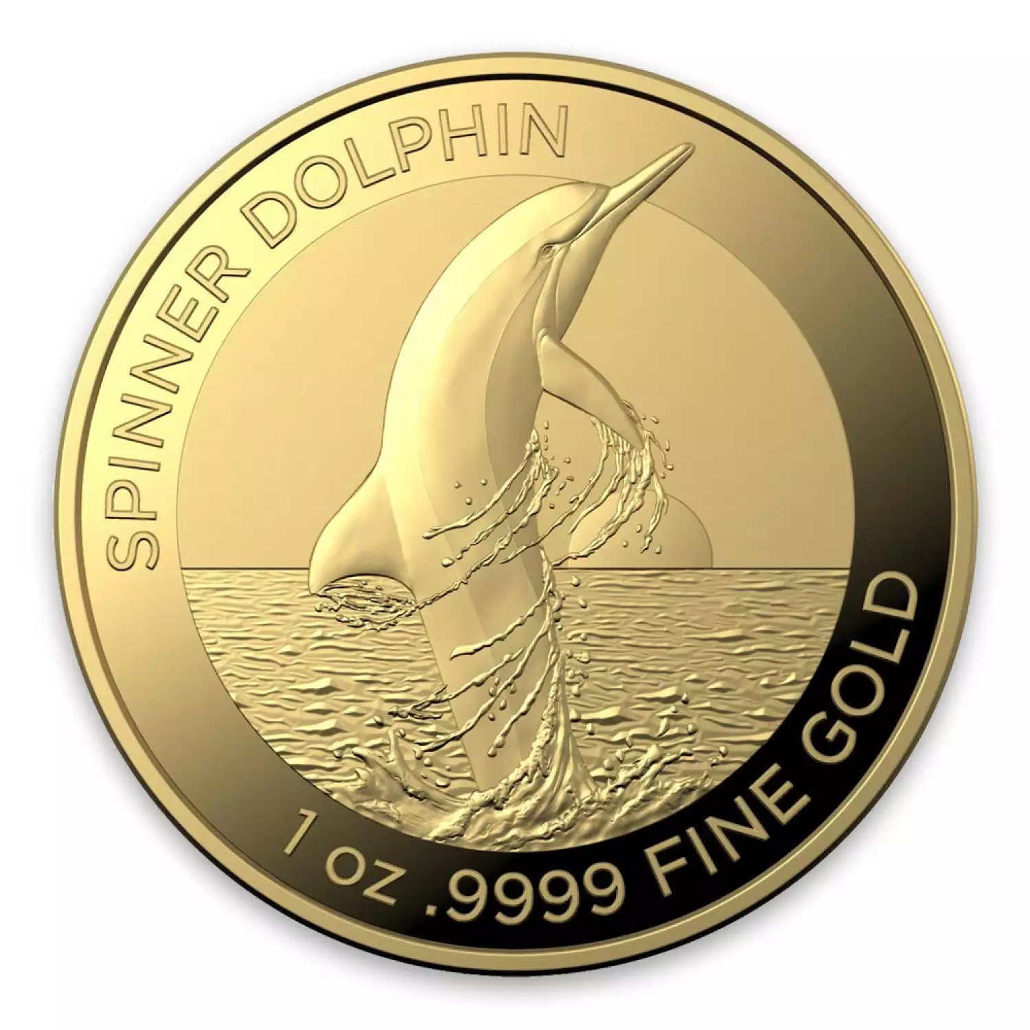 2020 1oz Spinner Dolphin Gold Coin