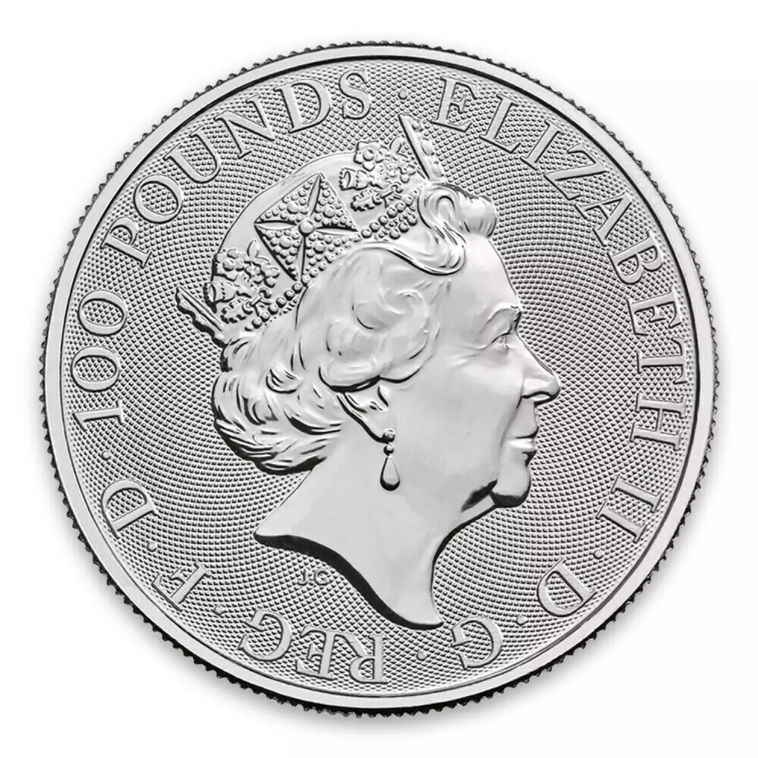 2020 Britain 1 oz Platinum Queen's Beasts The Yale of Beaufort (2)