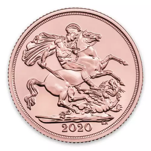 2020 Double British Gold Sovereign Bullion Coin (2)