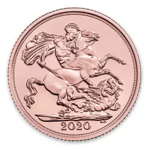 2020 Double British Gold Sovereign Bullion Coin (2)