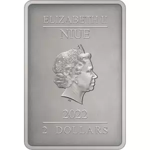 2022 1oz The Mandalorian - Grogu Silver Poster Coin (2)