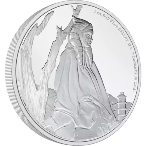 2022 The Mandalorian Classic - Ashoka Tano 1oz Silver Coin (3)