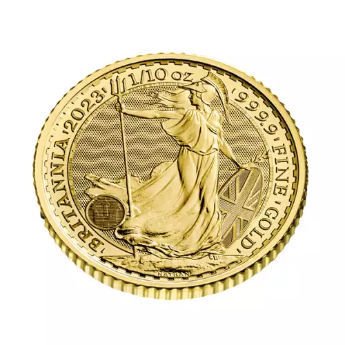 2023 1/10oz Britannia King Charels III Gold Coin (3)
