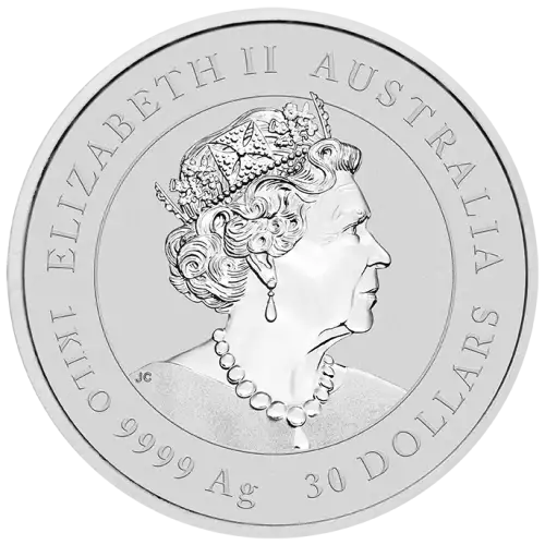 2023 1kilo Perth Mint Lunar Series: Year of the Ox Silver Coin (2)