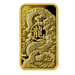 2024 1 oz Asahi Gold Bar - Lunar Dragon (2)