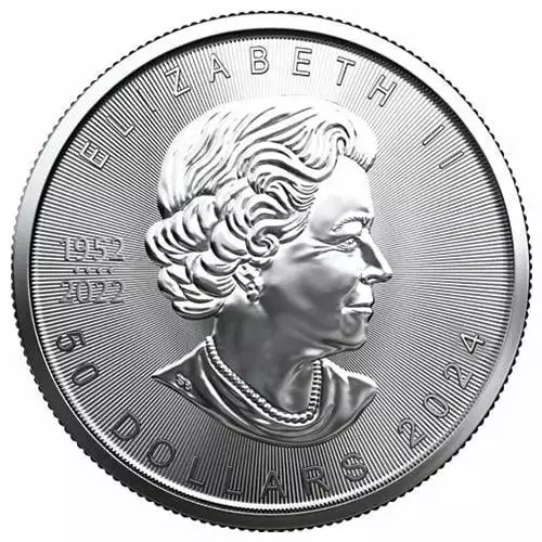 2024 1oz Canadian Platinum Maple Leaf (2)