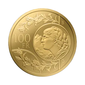 2025 1 oz - 100 Years 100-Franc Vreneli Gold Coin (2)
