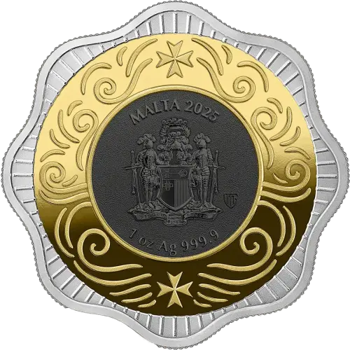 2025 1 oz Malta Maltese Ox BU High Relief Silver Coin (2)