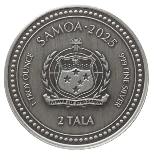 2025 1 oz Samoan Zebra Seahorse Antique Silver Coin (2)