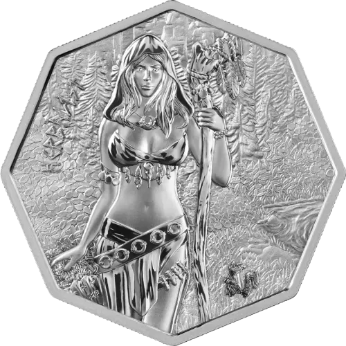 2025 1 oz Witchcraft - Herbalist Silver Coin (3)