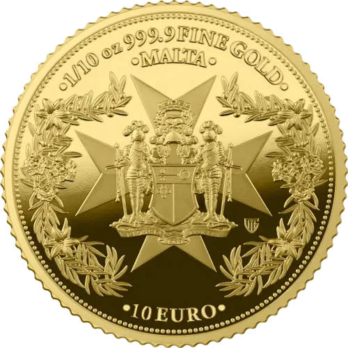 2025 1/10 oz Malta - Golden Eagle - Limited Edition Gold Coin (2)