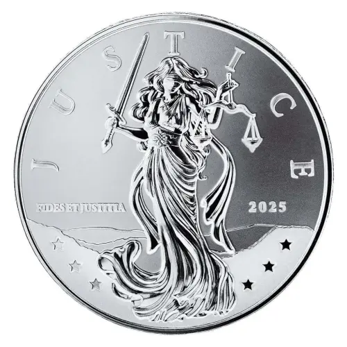 2025 1oz Niue - Lady Justice Silver Round (3)