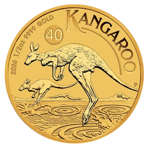 2026 1/2oz Australian Perth Mint Gold Kangaroo (2)