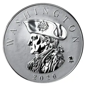2026 5 oz Samoan - Commander Washington Silver Coin (2)