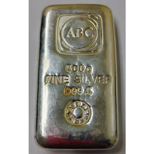 500g Generic Silver Bar