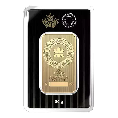 50g Royal Canadian Mint Bar (2)