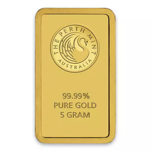 5g Australian Perth Mint gold bar - minted (2)