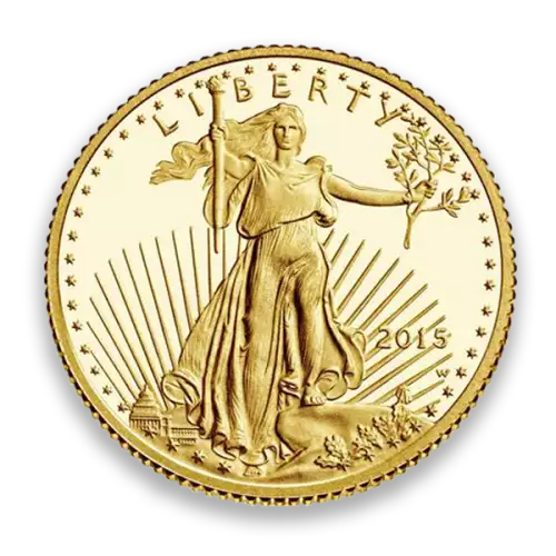 Any Year - 1/10 oz Gold Eagle Proof - Missing some/all Govt packaging