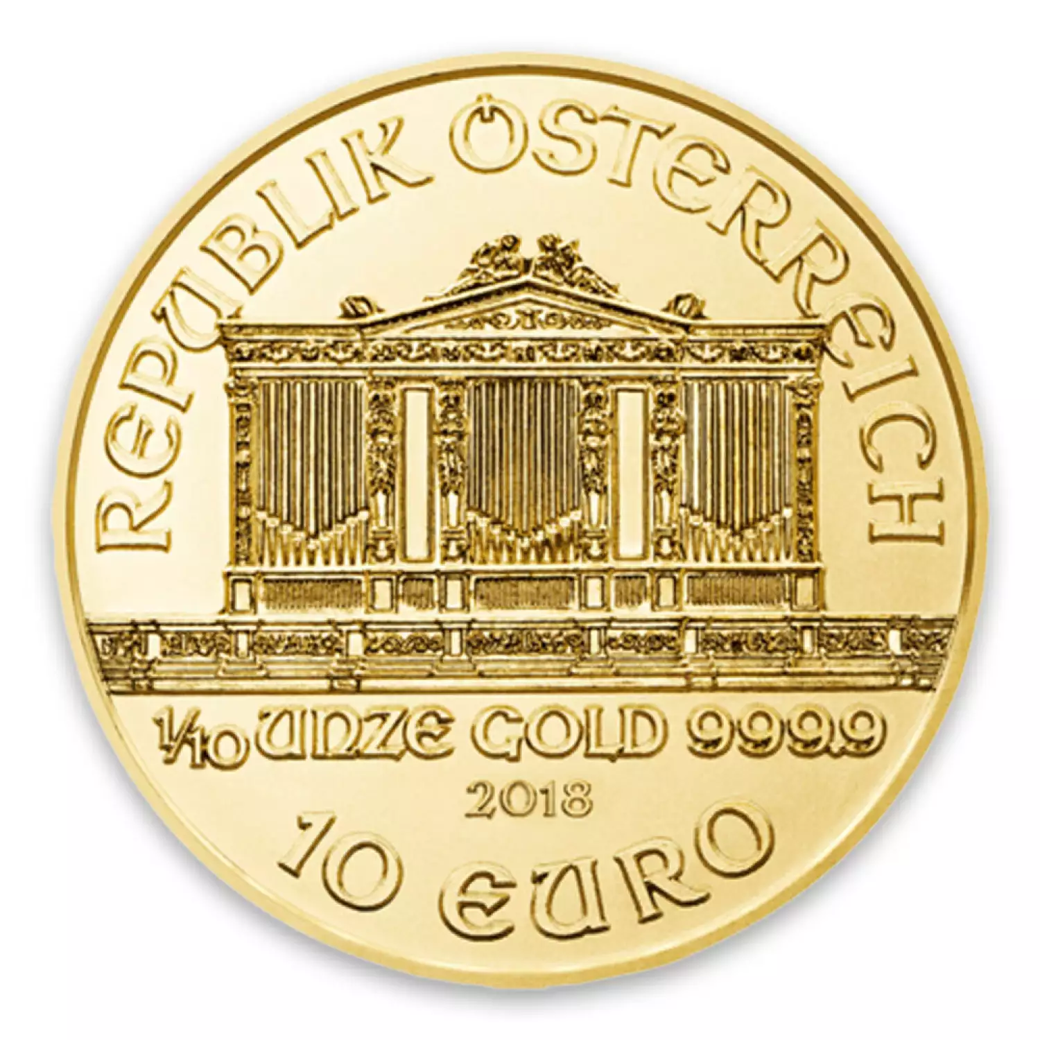 Any Year - 1/10oz Austrian Gold Philharmonic (3)