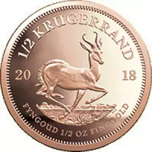 Any Year 1/2oz South African Gold Krugerrand