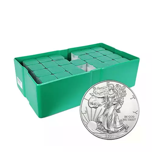 Any Year 1oz American Silver Eagles -  Mint Sealed Box (500oz) (2)