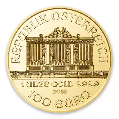 Any Year - 1oz Austrian Gold Philharmonic (2)