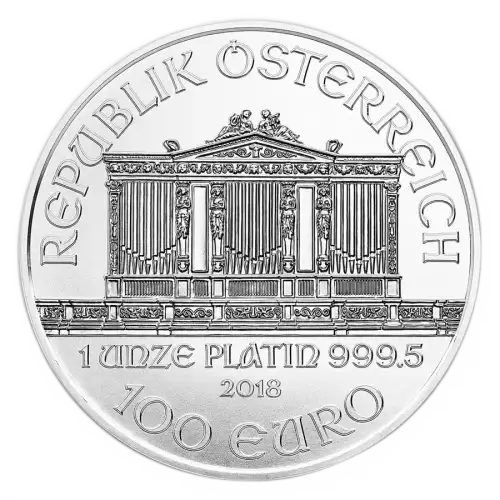 Any Year 1oz Austrian Platinum Philharmonic