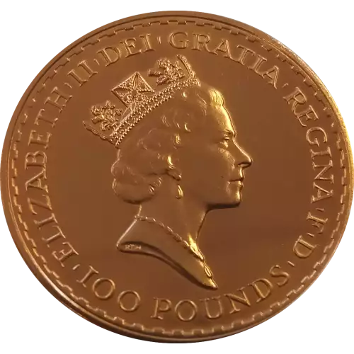 Any Year 1oz British Gold Britannia - 22k (1987-2012) (2)