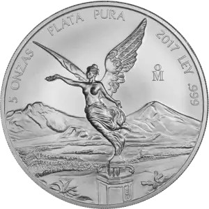 Any Year - 5 oz Mexican Silver Libertad