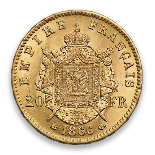Any Year Gold French 20 Franc