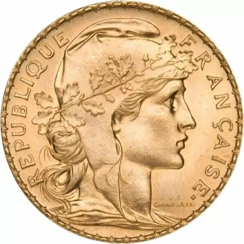 Any Year Gold French 20 Franc (2)