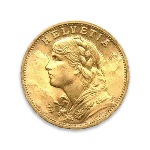 Any Year Gold Swiss 20 Franc (2)
