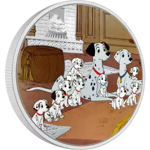 Disney 101 Dalmatians - 2022 Family 1oz Silver Coin (2)