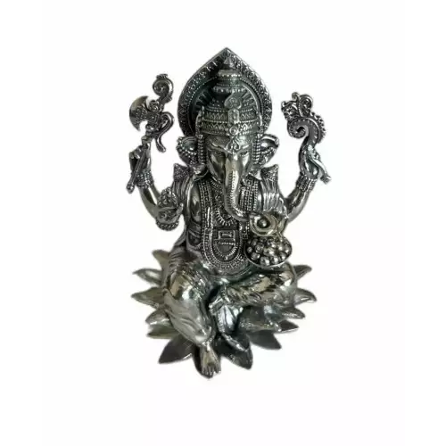 Ganesha Silver Statue Pacific Precious Metals