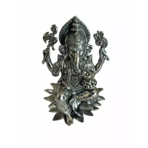 Ganesha Silver Statue