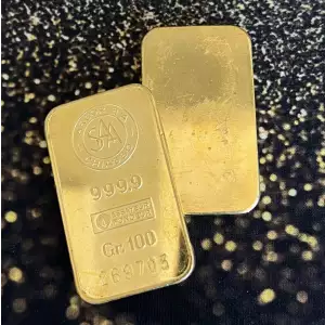 Generic 100g Gold Bar no package