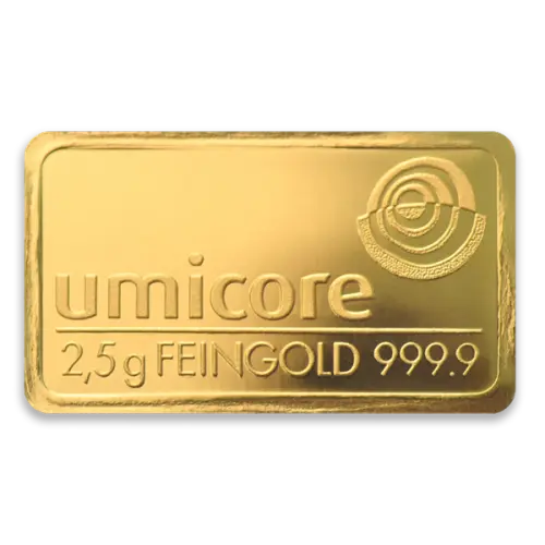 Generic 2.5g Gold Bar (2)