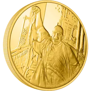 HARRY POTTER- 1oz Classic Lord Voldemort Gold Coin (2)