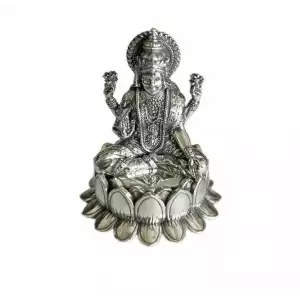 Lakshmi Silver Statue