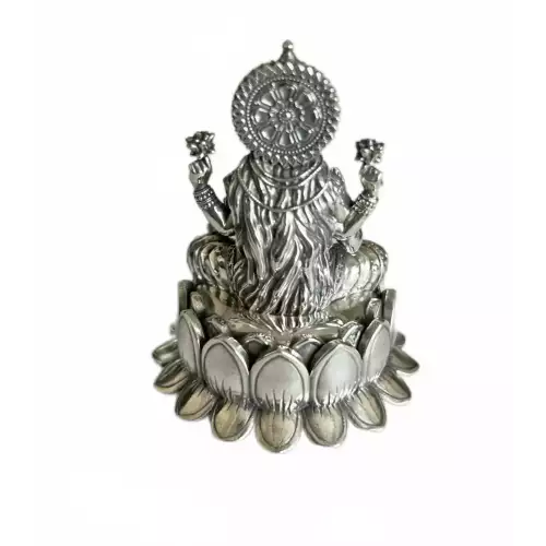 Lakshmi Silver Statue Pacific Precious Metals