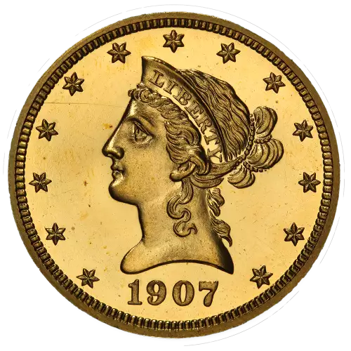 Liberty Head $10 (1838 - 1907) - Proof