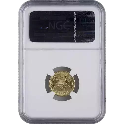 Liberty Head $2.5 (1840 - 1907) - NGC - MS62