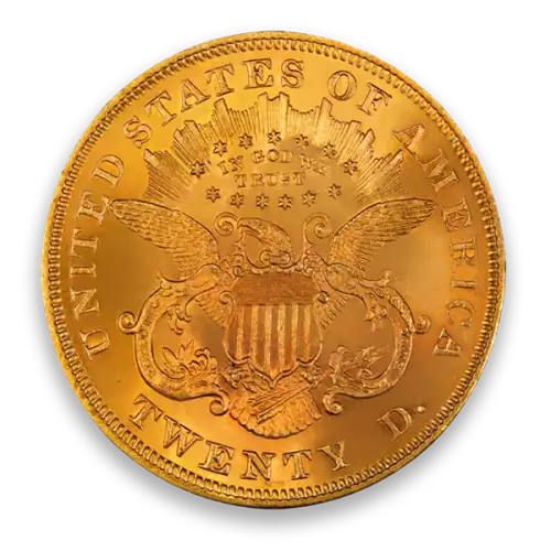 Liberty Head $20 (1849 - 1907) - Circ