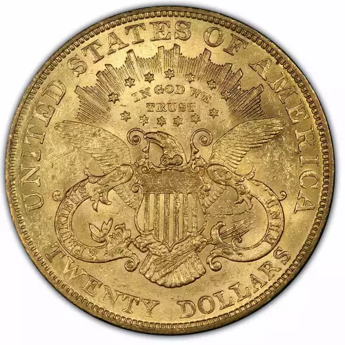 Liberty Head $20 (1849 - 1907) - MS+ (2)