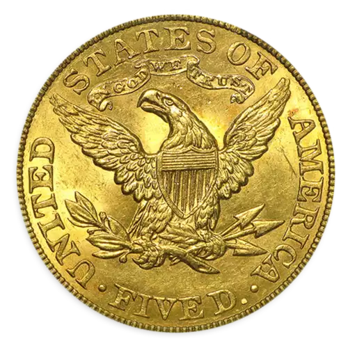 Liberty Head $5 (1839 – 1908) - AU
