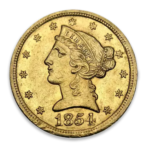 Liberty Head $5 (1839 – 1908) - Circ